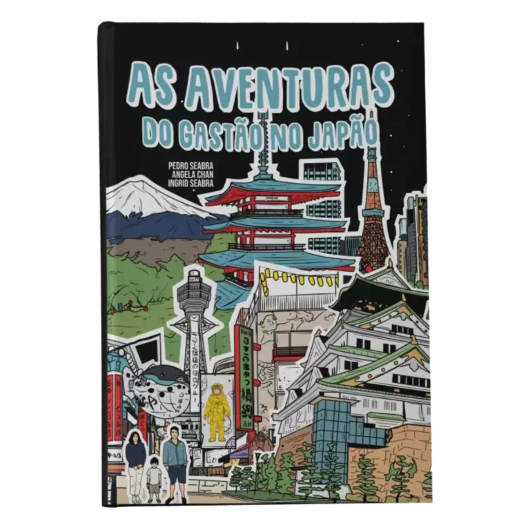 As Aventuras do Gastão no Japão -9781954145016-9781954145078 - Pedro Seabra