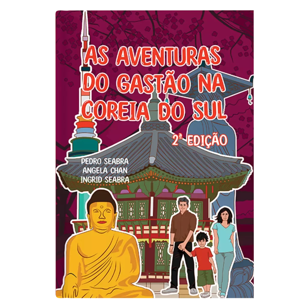 As Aventuras do Gastão na Coreia do Sul 2a Edição 9781954145696 9781954145719 - Pedro Seabra